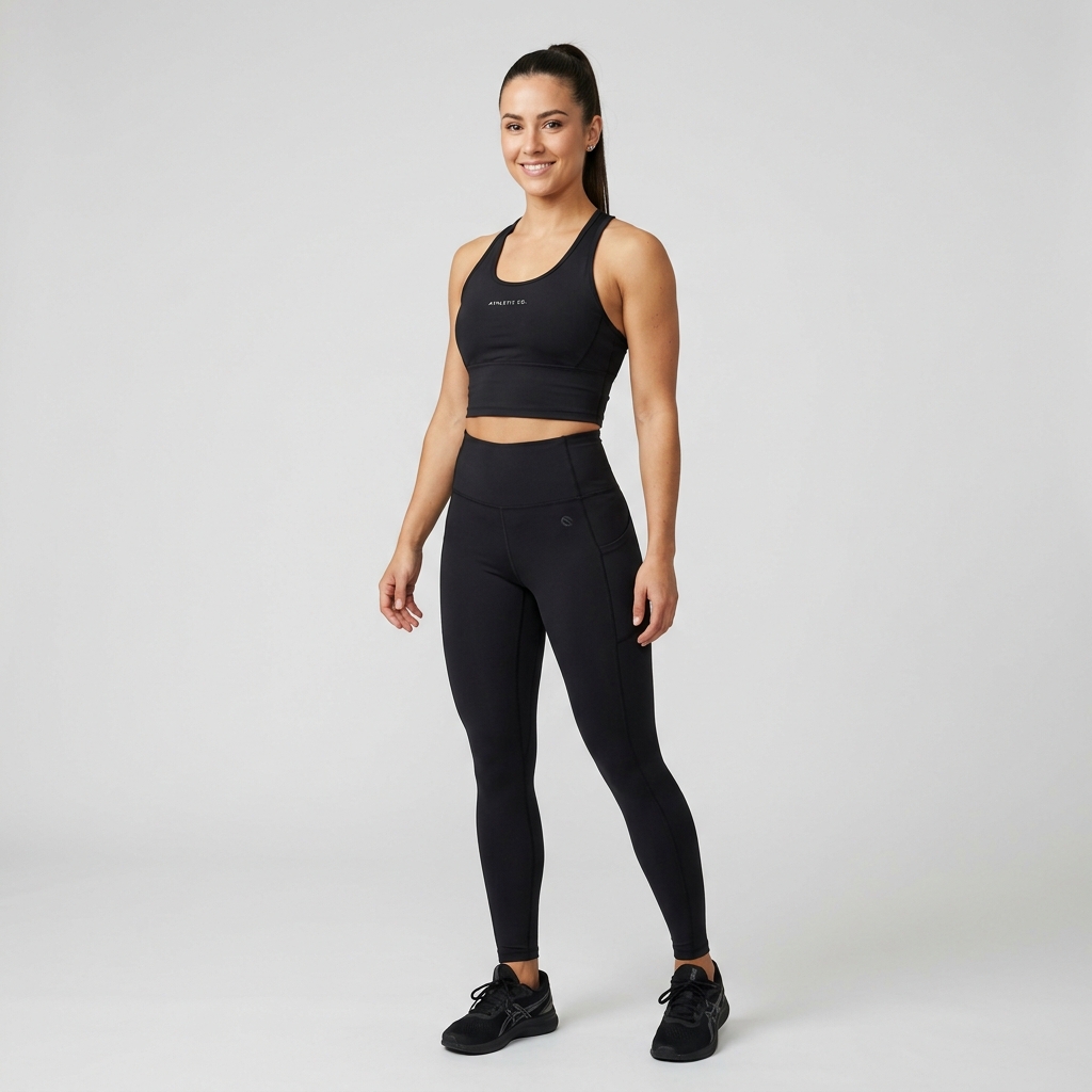 Cheap crop top sportswear women