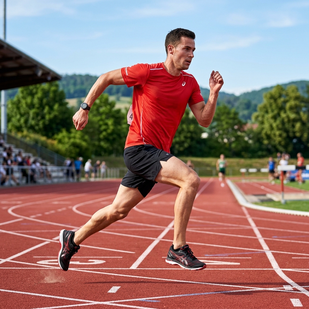 Men's performance sportswear running t-shirt activewear Australia